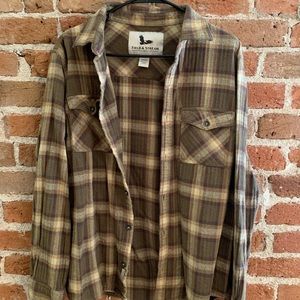 Field & Stream Medium Green Flannel
